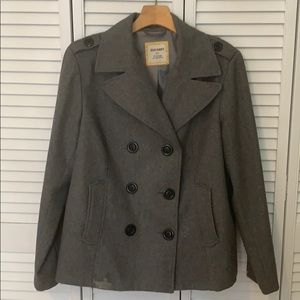 Old Navy Grey Peacoat